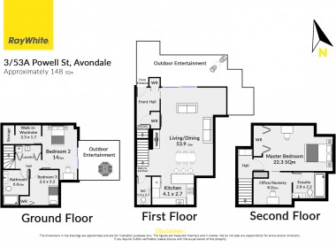 Floor Plan- 3_53A Powell St, Avondale