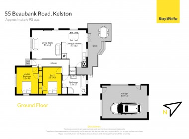 Floor plan - 55 Beaubank Rd, Kelston