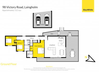 98 Victory Road, Laingholm - floor plan