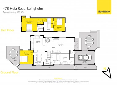 478 Huia Road, Laingholm - Floorplan