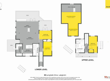 Floor Plan - 90 Laingholm Dr (1)